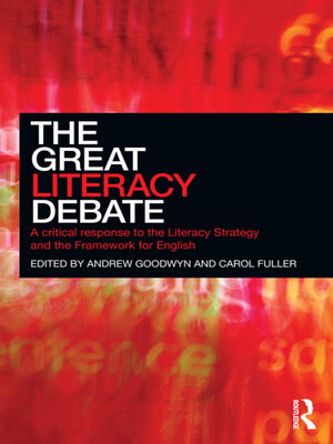 cover image of The Great Literacy Debate
